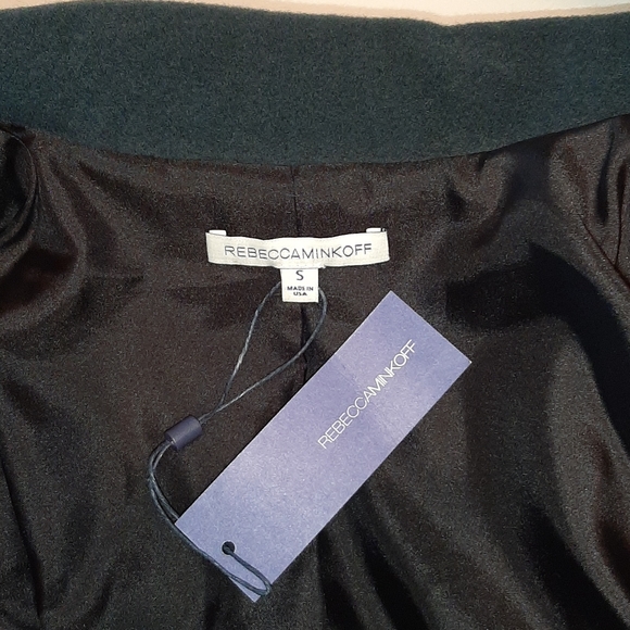 NWT Rebecca Minkoff wool blend moto jacket - Picture 13 of 14